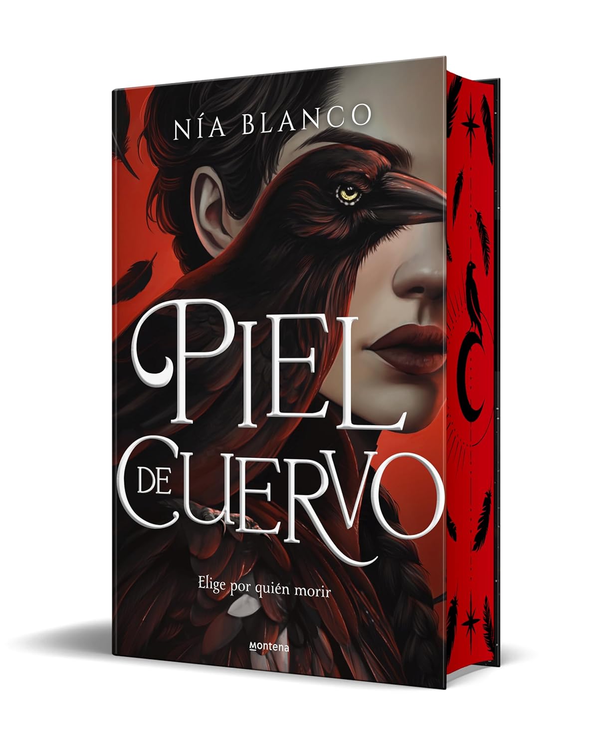 Portada de Piel De Cuervo [ Edición Especial ] Novela Cantos Tintados