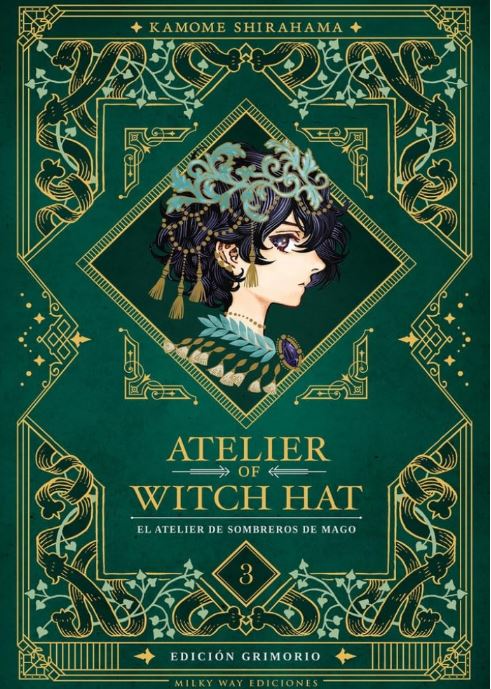 Portada de Manga Atelier Of Witch Hat Vol.3 [ Edición Grimorio Pasta Dura ] [ En Español ] Kamome Shirahama