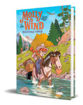 Portada de Libro Molly Wind [ Bibliotecarias A Caballo ] Original, De Catalina Gonzalez. Editorial Norma Editorial, S.a., Ta…