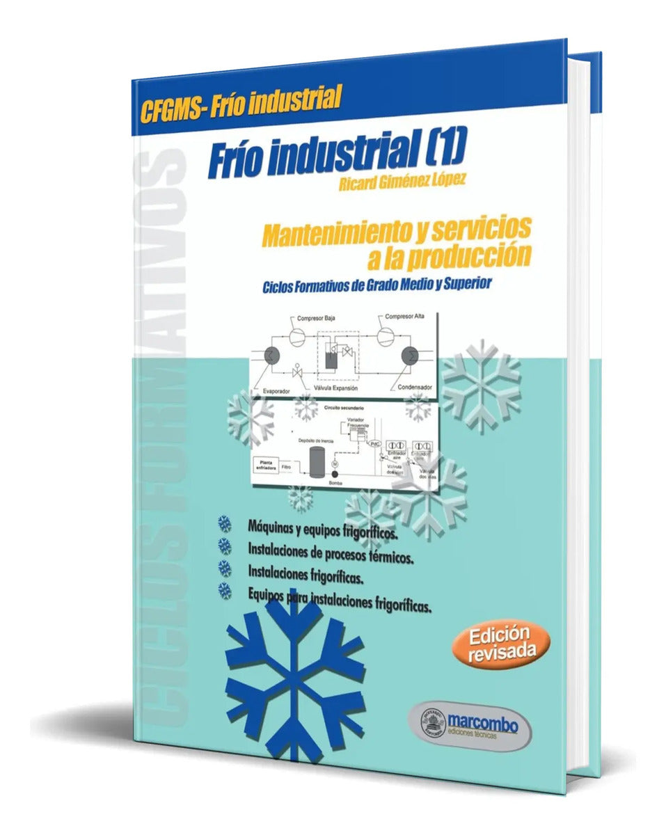 Portada de Libro Frio Industrial [ Mantenimiento Y Servicios] Original