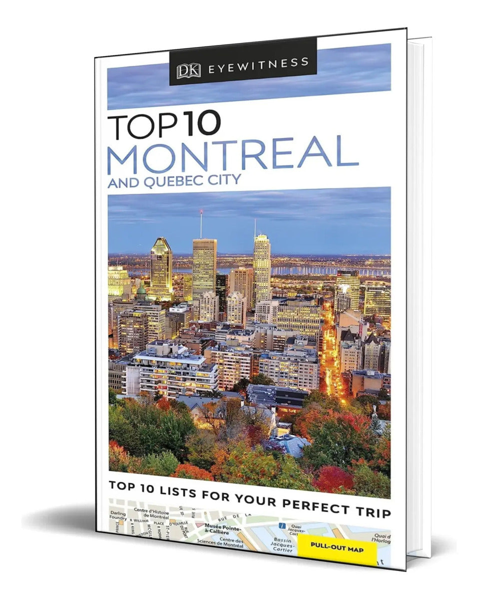 Portada de Libro Top 10 Montreal And Quebec City [ Original ]