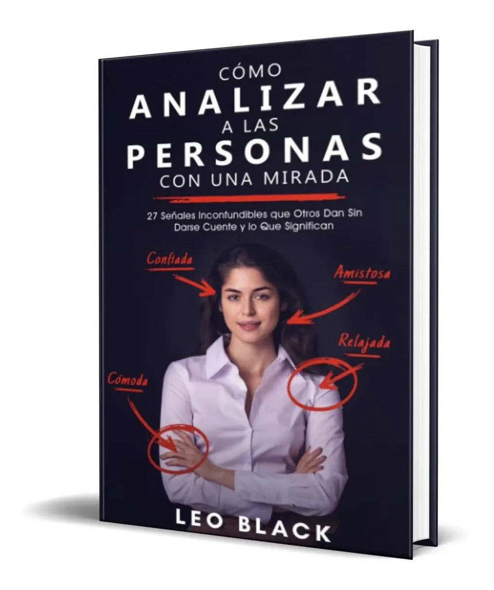 Portada de Libro Cómo Analizar A Las Personas Con Una Mirada 27 Señales