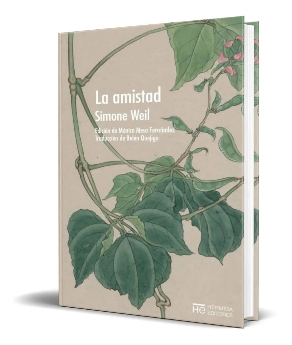 Portada de Libro La Amistad [ Simone Weil ] Original