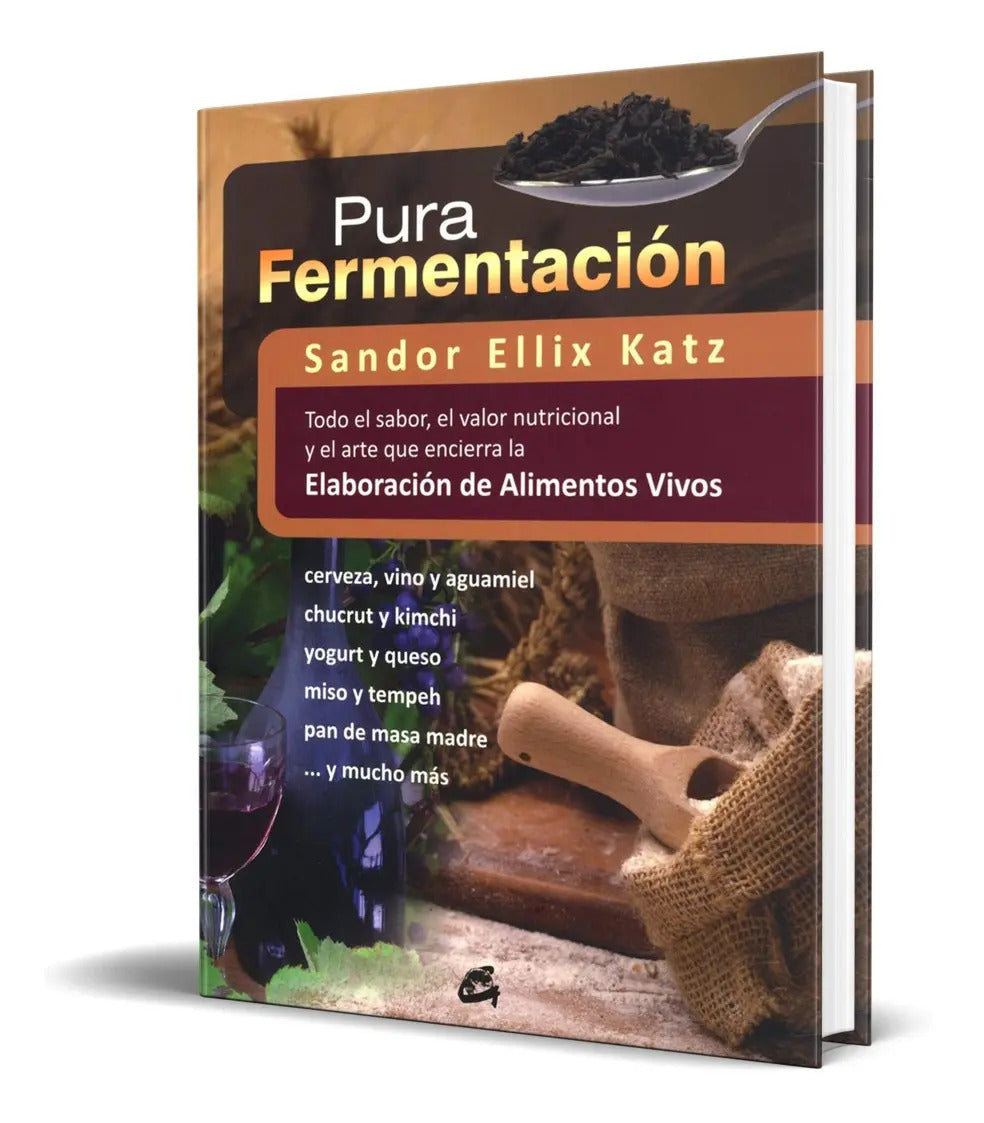 Portada de Libro Pura Fermentación - Sandor Ellix Katz [ Original ]