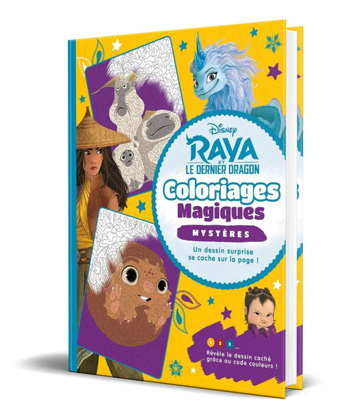 Portada de Colorea Y Descubre El Misterio Para Niños [ Raya ]