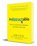 Portada de Libro Indistractable How To Control Your Attention Original