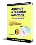Portada de Libro Aprenda A Redactar Informes [ . ] Original