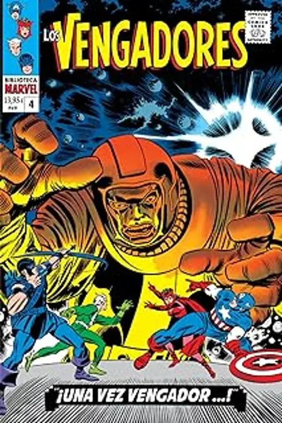 Portada de Cómic Los Vengadores Vol.4 [ Biblioteca Marvel ] Original