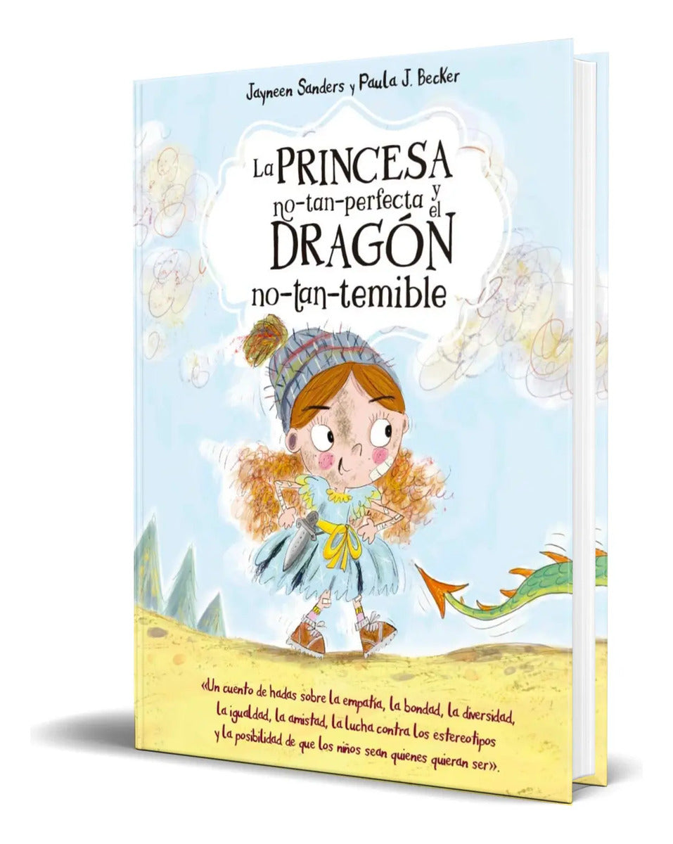 Portada de Libro La Princesa No-tan-perfecta Y El Dragón No-tan-temible
