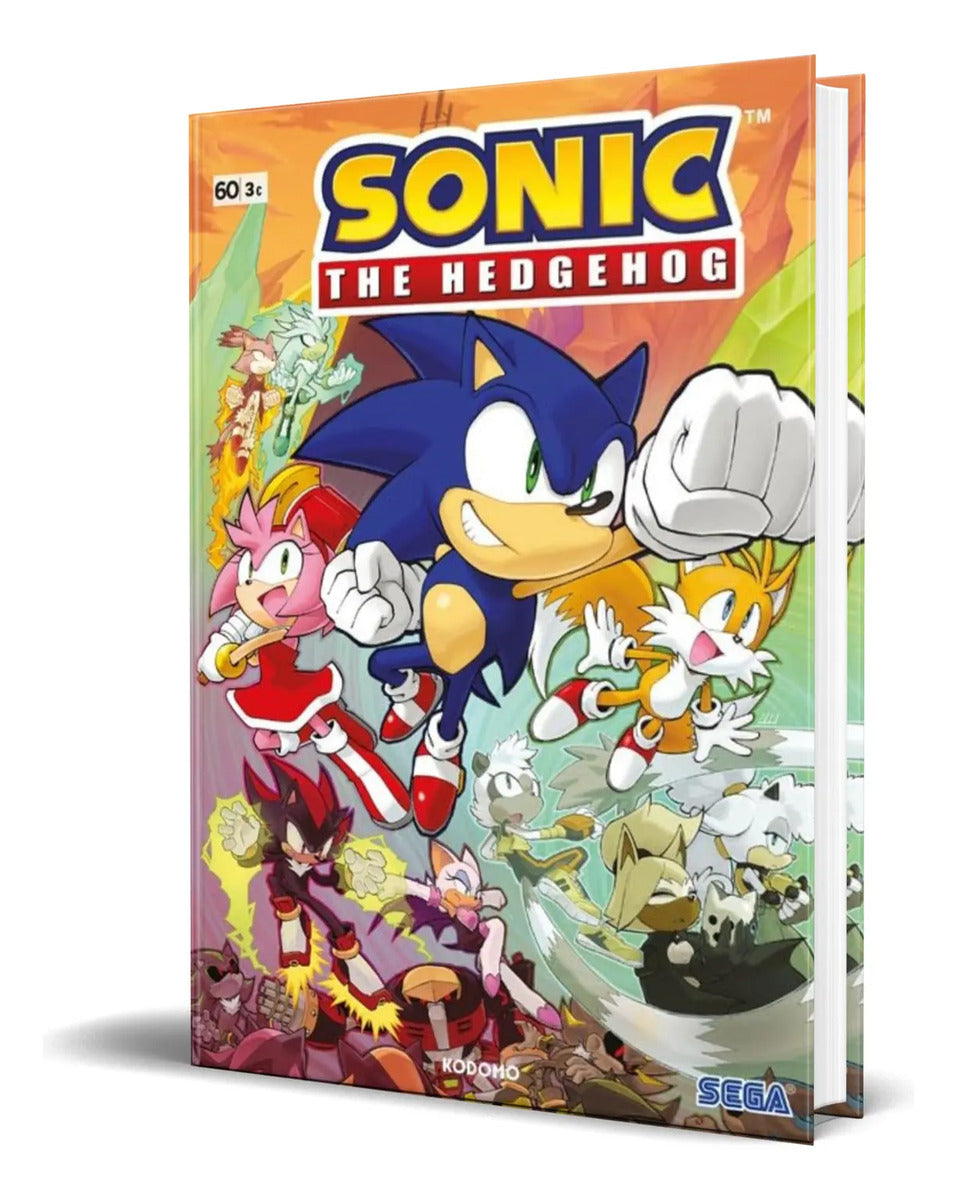 Portada de Libro Sonic The Hedgehog Vol.60 [ Ian Flynn ] Original