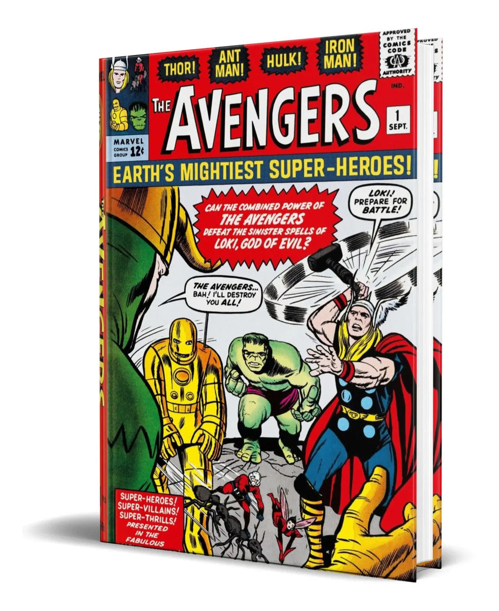 Portada de Libro Avengers 19631965 [ Roy Thomas ] Original
