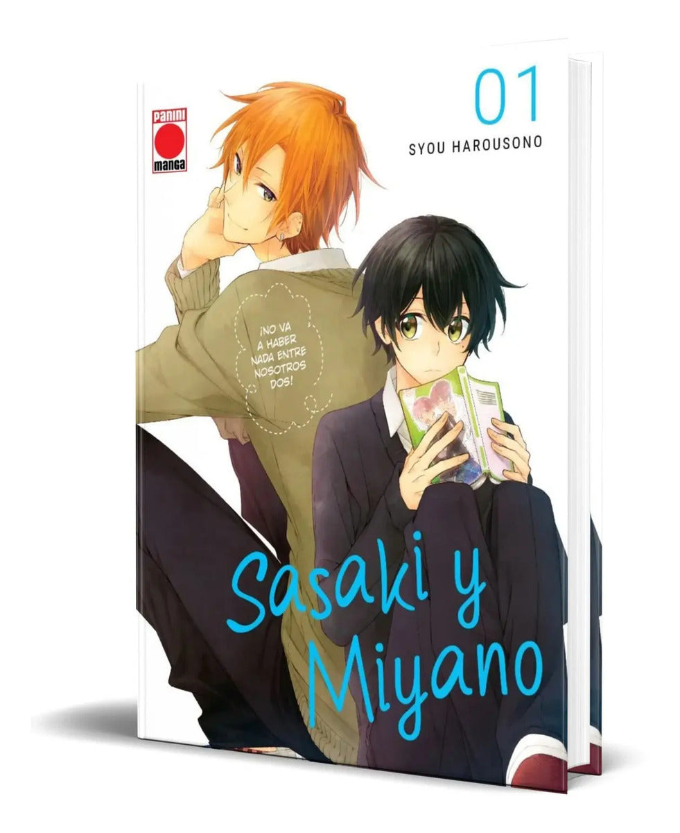 Portada de Libro Sasaki Y Miyano Vol.1 [ Shou Harusono ] Original