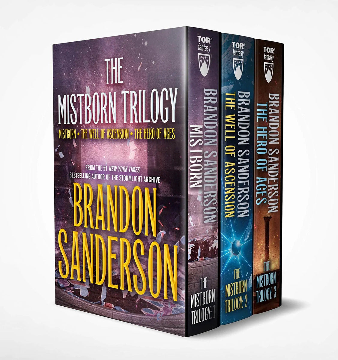 Portada de Mistborn Boxed Set I : Mistborn, The Well Of Ascension, T...