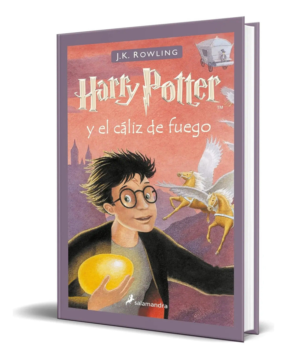 Portada de Harry Potter Y El Cáliz De Fuego [ Pasta Dura ] Original