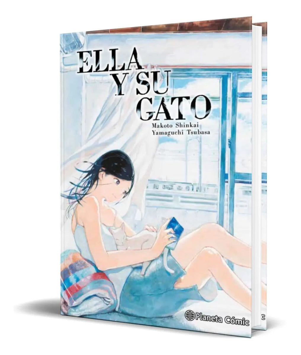 Portada de Libro Ella Y Su Gato [ Makoto Shinkai ] Original