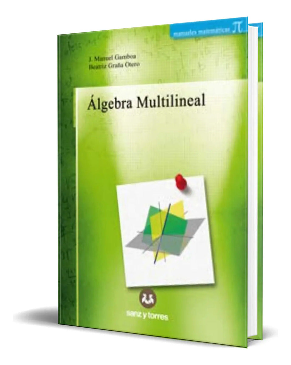 Portada de Libro Álgebra Multilineal [ J. Manuel Gamboa ] Original