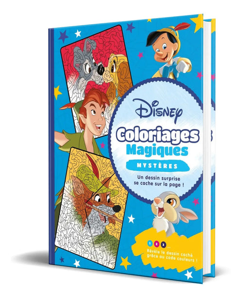 Portada de Colorea Y Descubre El Misterio Para Niños [ Disney ]