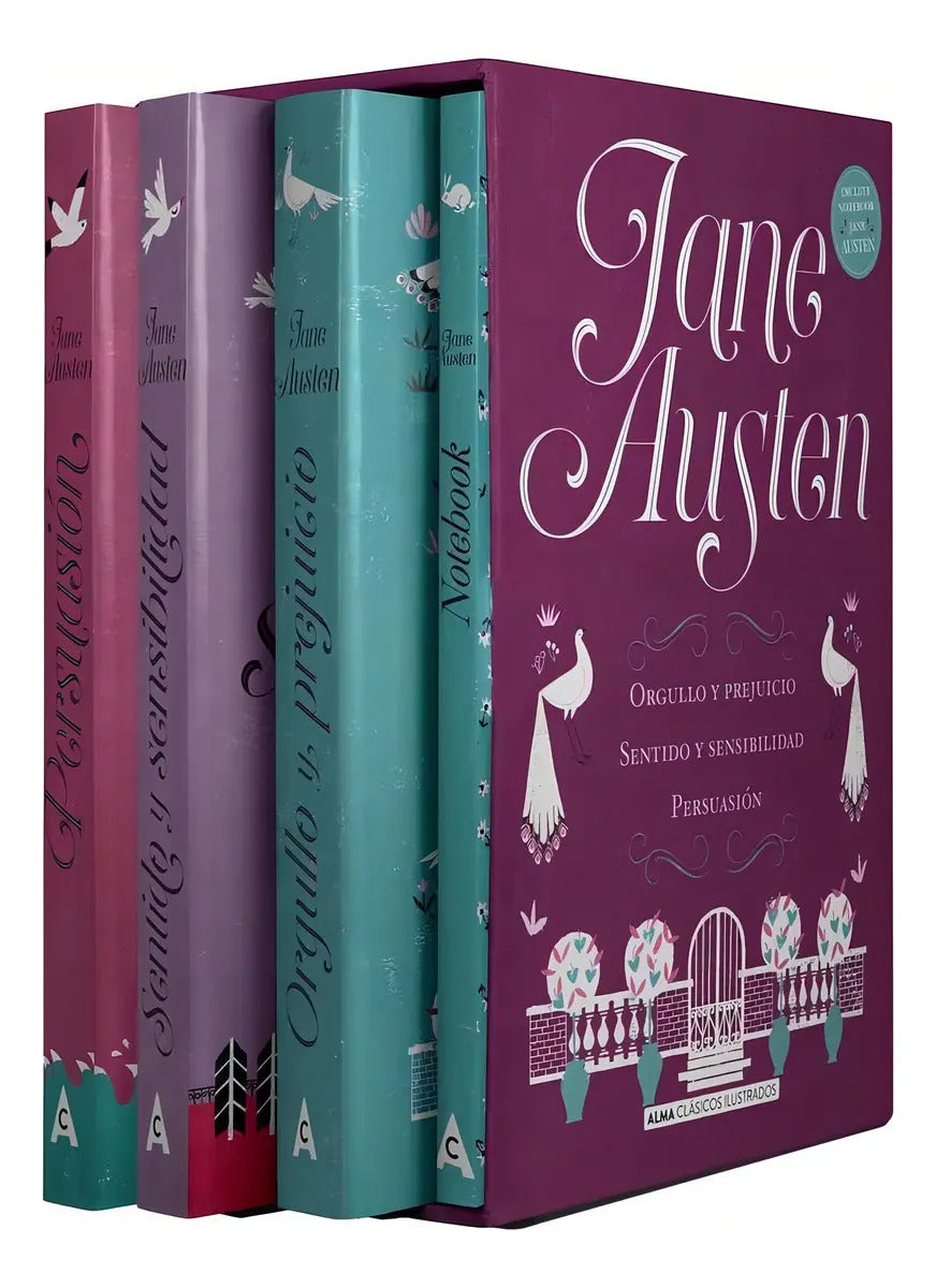 Portada de Pack Jane Austen - Prejuicio + Sensibilidad + Persuasión