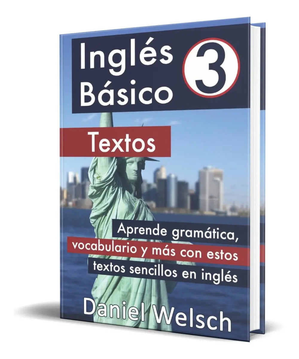 Portada de Libro Inglés Básico 3 [ Aprende Gramática Y Vocabulario ]