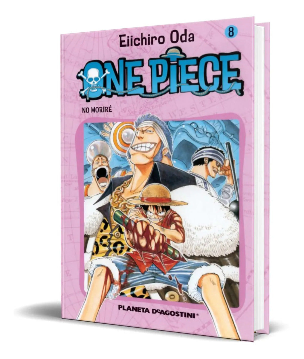 Portada de Libro One Piece Vol.8 [ Eiichiro Oda ] Original