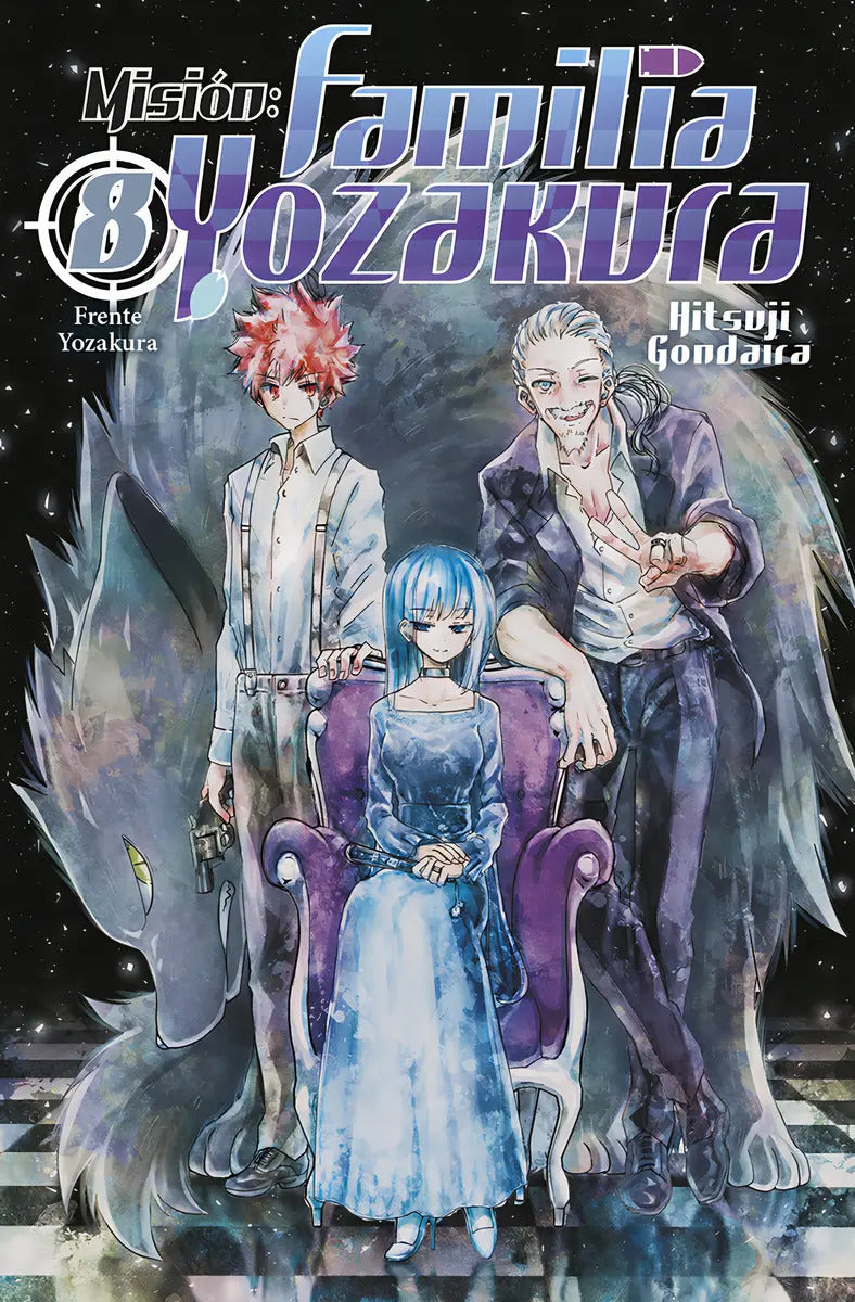 Portada de Mision Familia Yozakura 8, De Hitsuji Gondaira. Editorial Norma Editorial, S.a. En Español