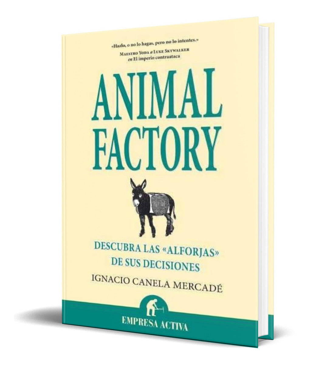 Portada de Libro Animal Factory [ Ignacio Canela Mercade ] Original
