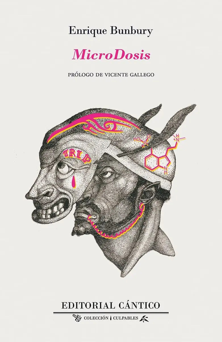Portada de Microdosis, De Enrique Bunbury. Editorial Cántico, Tapa Blanda En Español, 2023