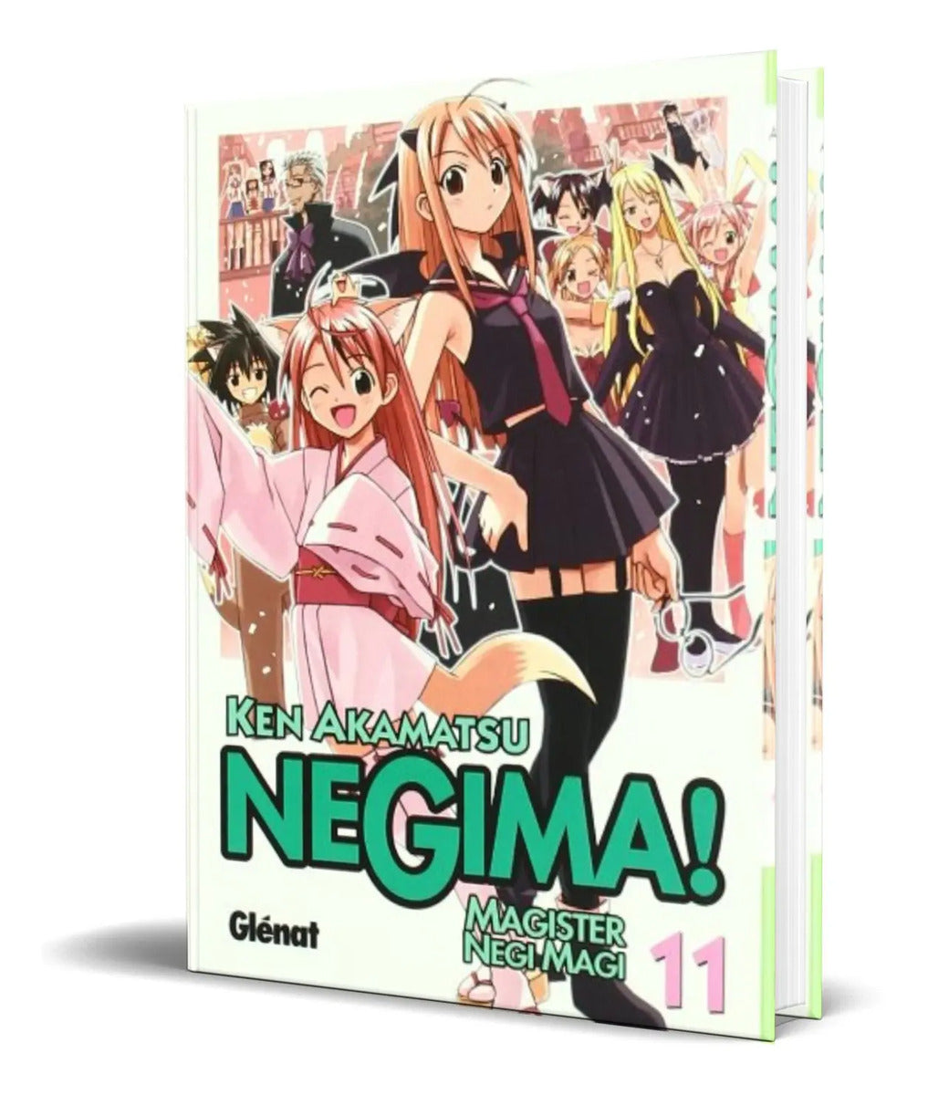 Portada de Libro Negima Vol.11 [ Ken Akamatsu ] Original