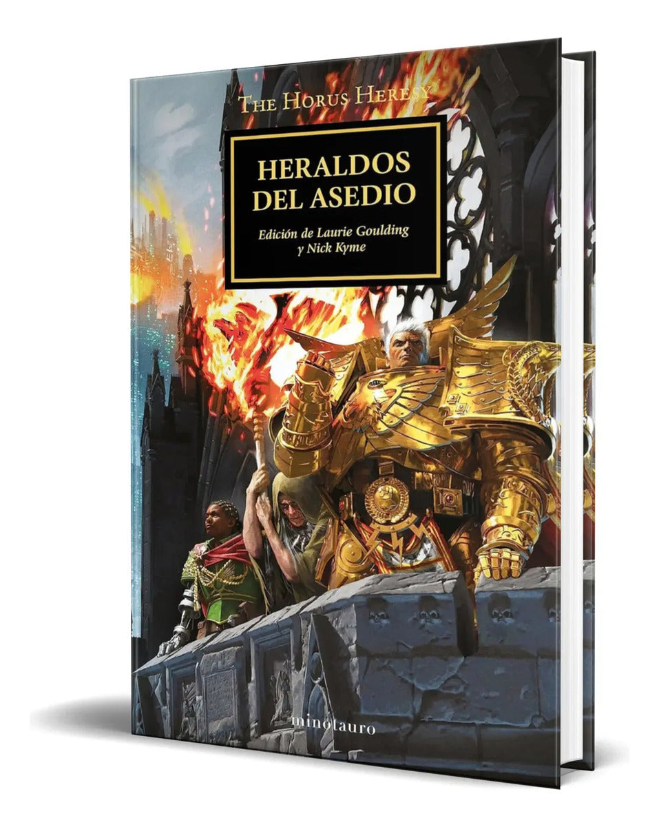 Portada de Libro The Horus Heresy Vol.52 Heraldos Del Asedio Original