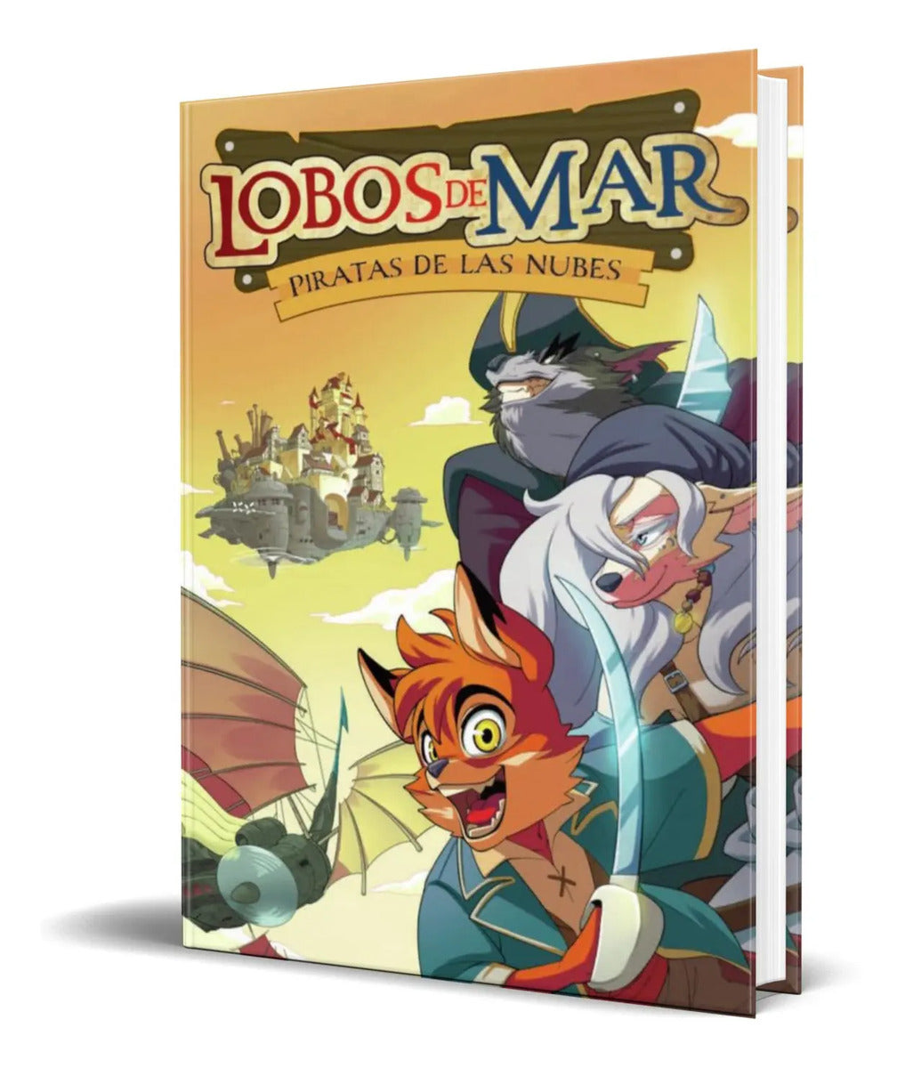 Portada de Libro Lobos De Mar Nº 3 [ Piratas De Las Nubes ] Original