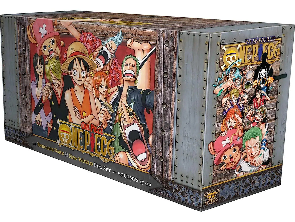 Portada de Libro One Piece Box Set 3 Thriller Bark To New World 47-70