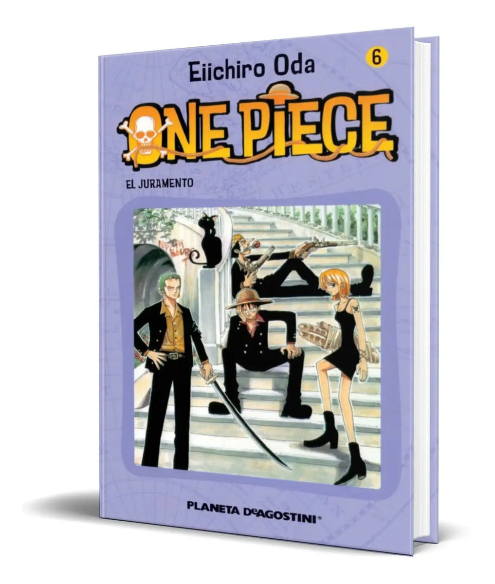 Portada de Libro One Piece Vol.6 [ Eiichiro Oda ] Original