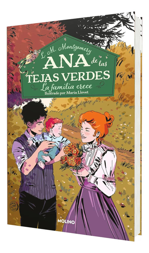 Portada de Ana Tejas Verdes Vol. 10 La Familia Crece [ L. Montgomery ]
