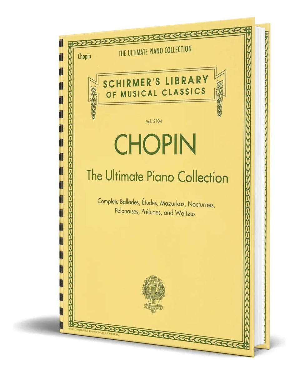 Portada de Libro Chopin [ The Ultimate Piano Collection ] Original