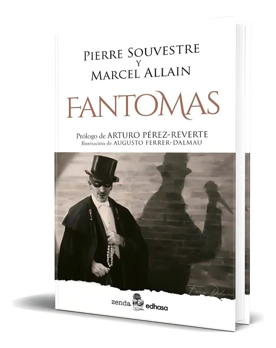 Portada de Libro Fantomas [ Pierre Souvestre ] Original, De Pierre Souvestre., Vol. 1. Editorial Editora Y Distribuidora His…