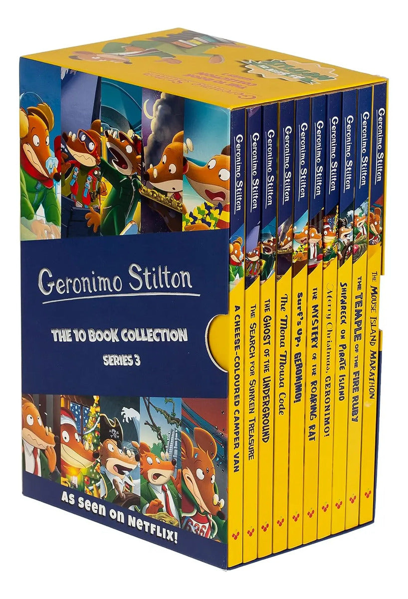 Portada de Estuche Geronimo Stilton Serie 3 [ Book Collection] Original