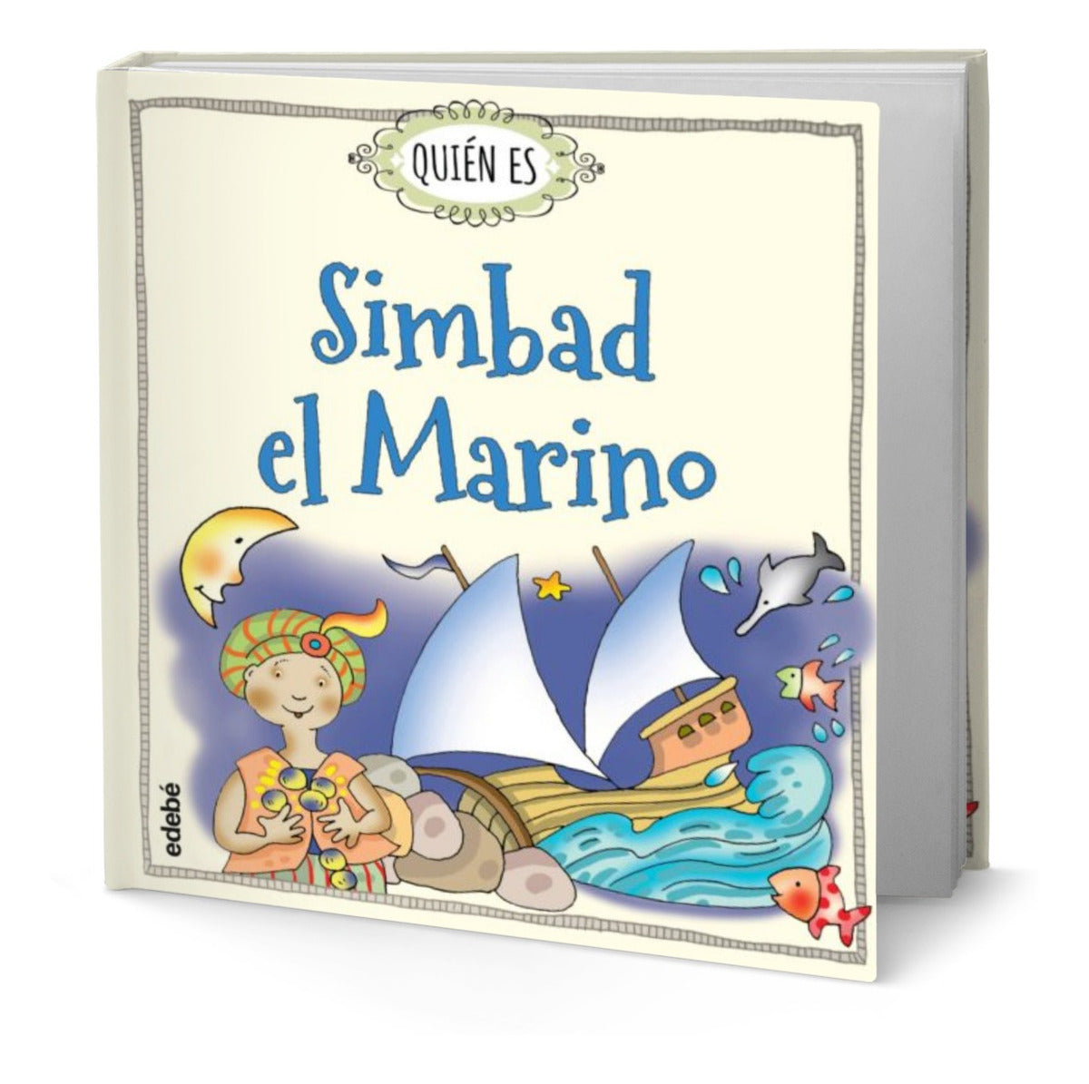 Portada de Libro Quien Es Simbad El Marino [rosa Navarro] Original
