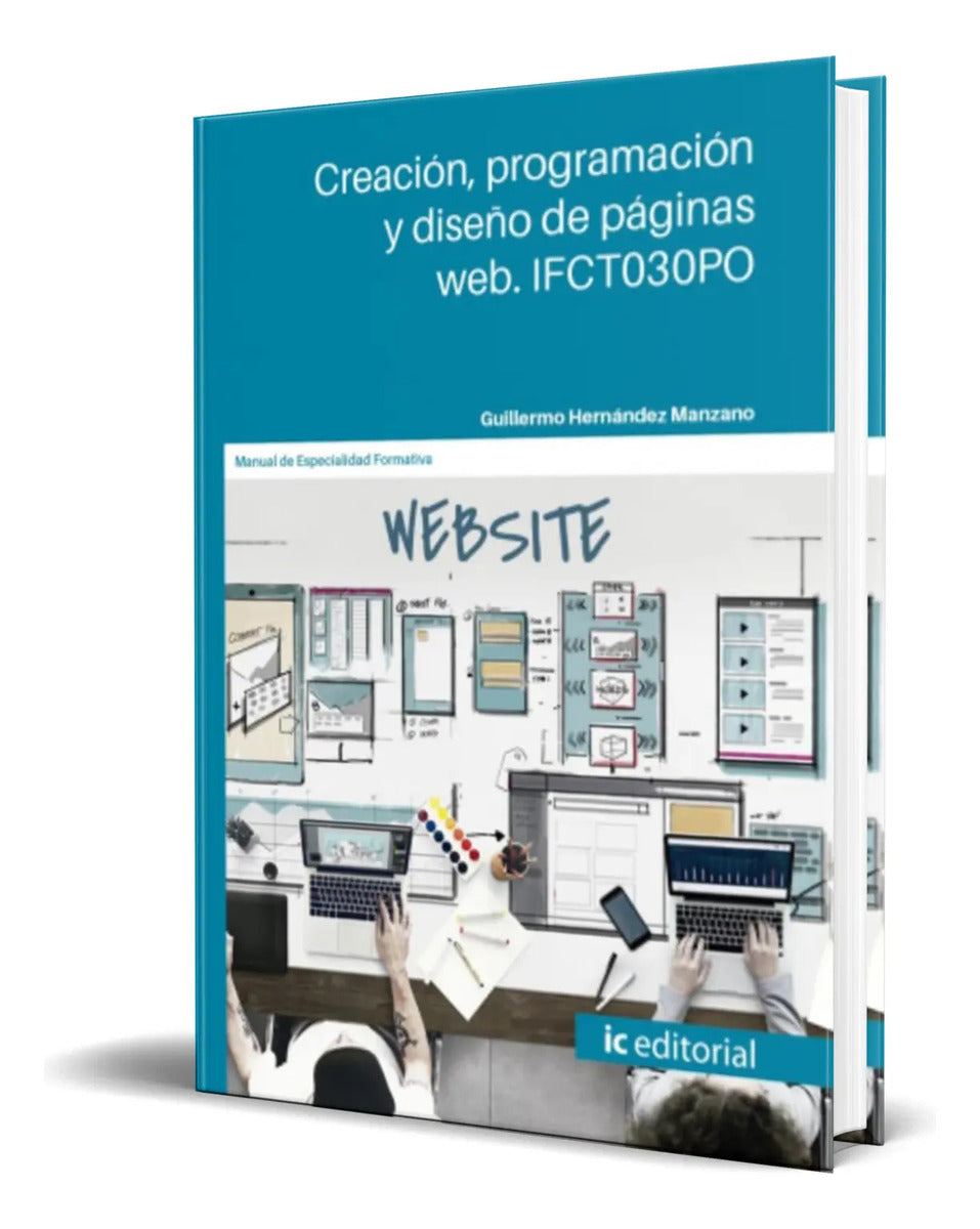 Portada de Libro Creación, Programación Y Diseño De Páginas Web
