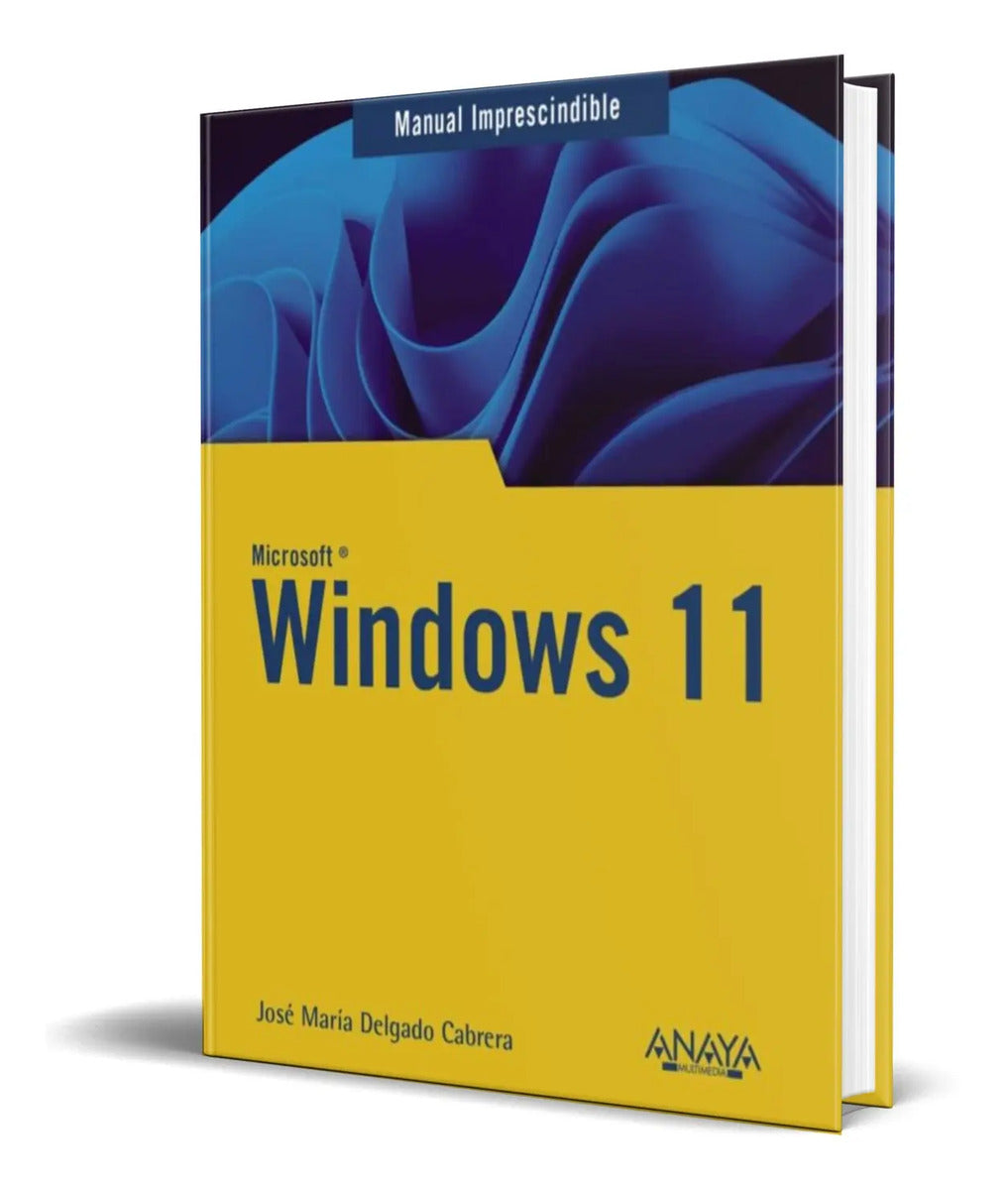 Portada de Libro Microsoft Windows 11 [ Jose Maria Delgado Cabrera ]