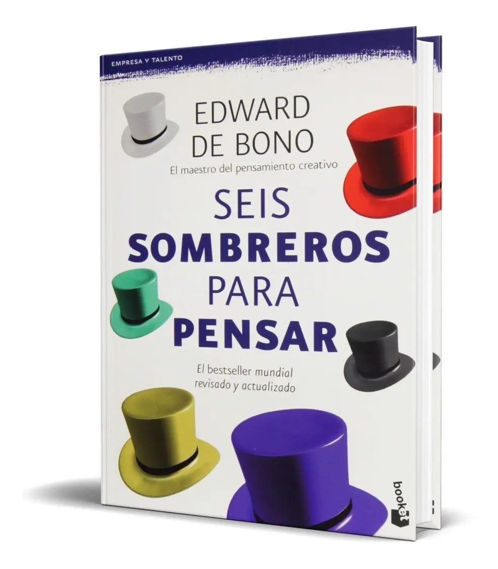 Portada de Seis Sombreros Para Pensar - Edward De Bono [ Original ]