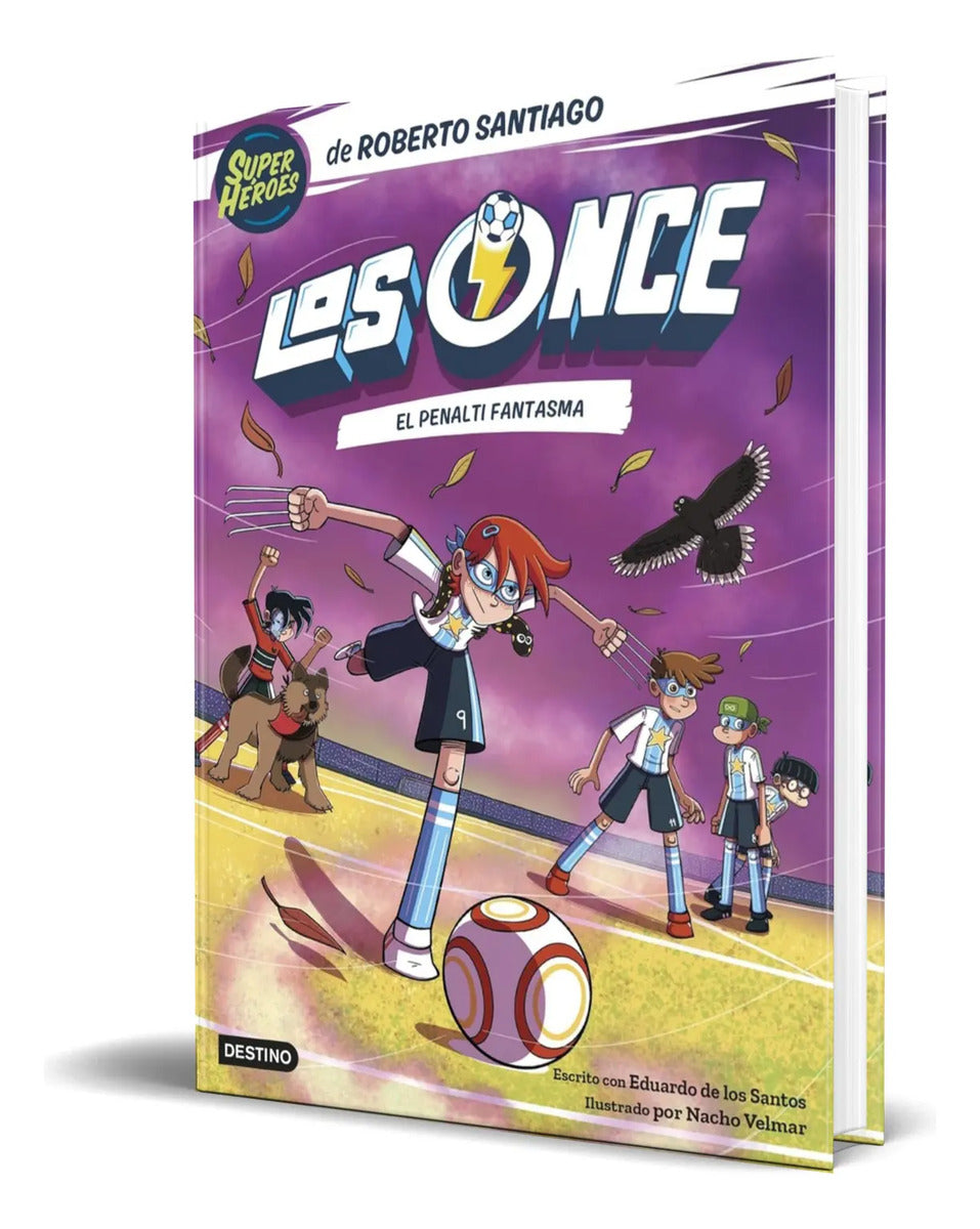Portada de Libro Los Once Vol.6 [ El Penalti Fantasma ] Original