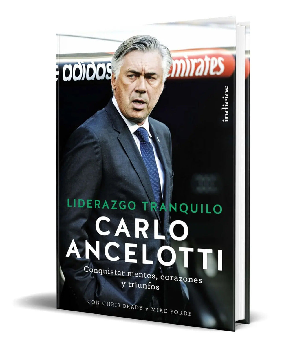 Portada de Liderazgo Tranquilo [ Carlo Ancelotti ] Conquistar Mentes