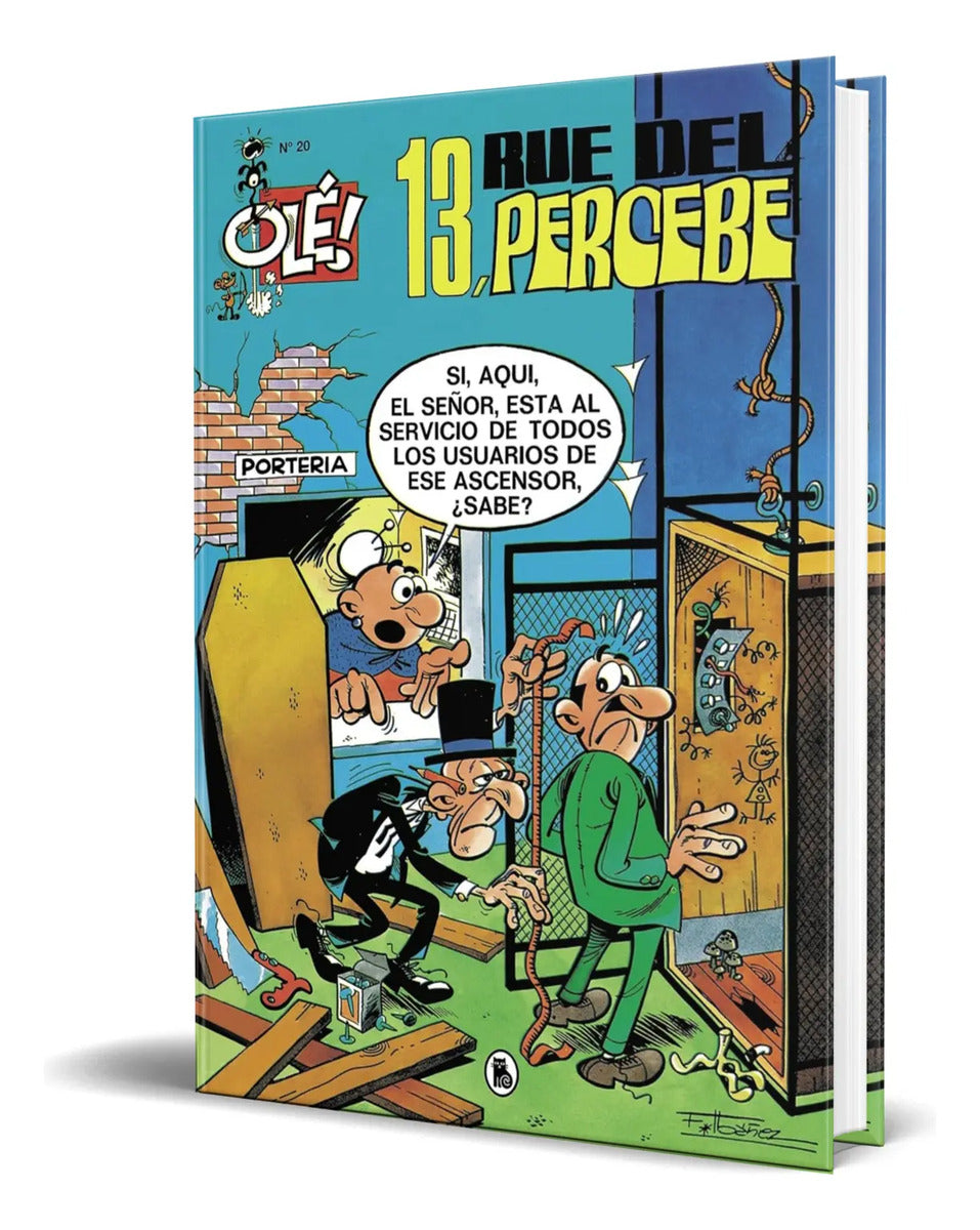 Portada de Libro 13, Rue Del Percebe Ole! [ Mortadelo Vol.20 ] Original