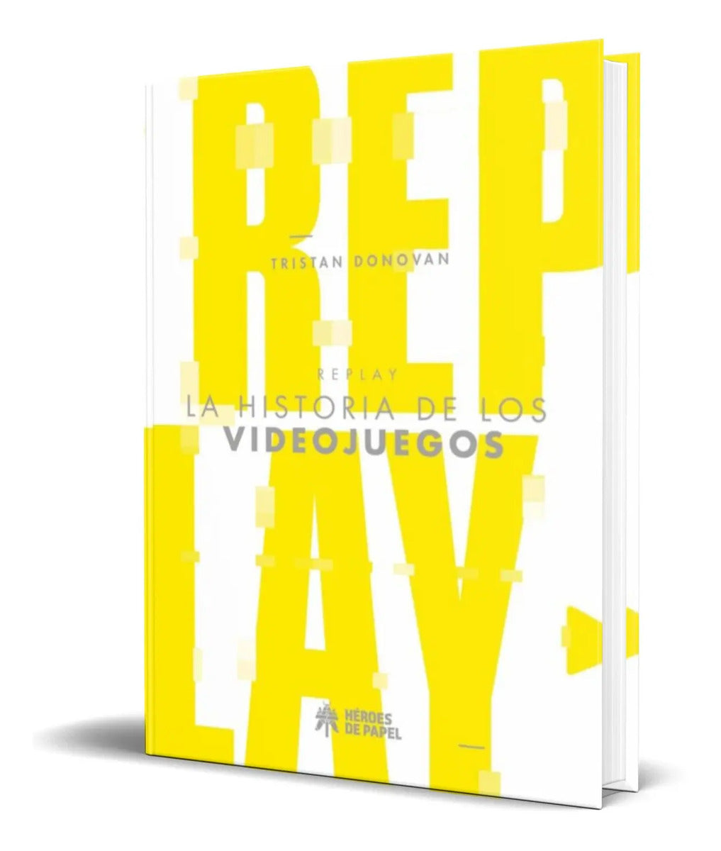 Portada de Libro Replay [ La Histora De Los Videojuegos ] Original