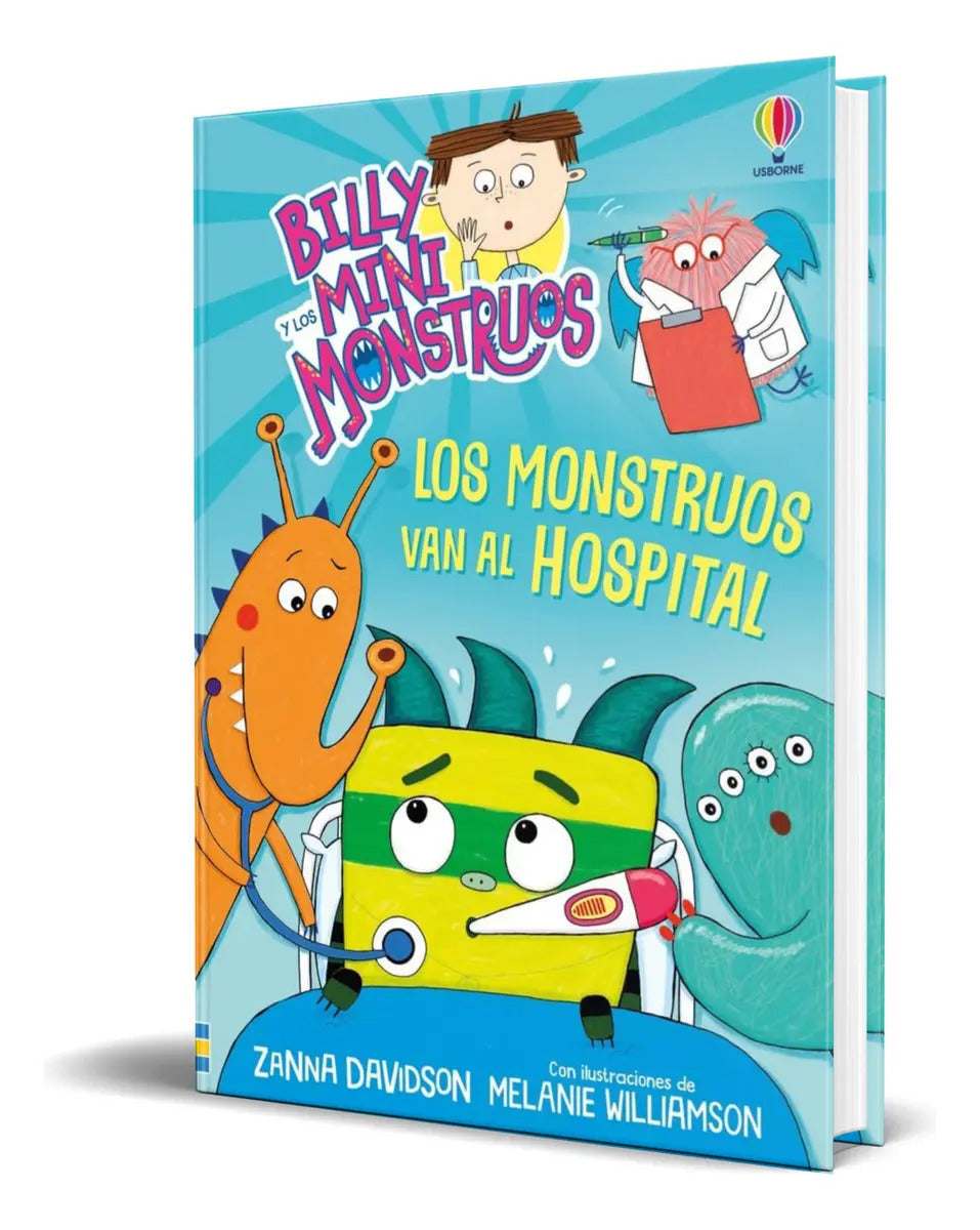 Portada de Los Monstruos Van Al Hospital, De Zanna,davidson. Editorial Ediciones Usborne, Tapa Blanda En Español, 2025