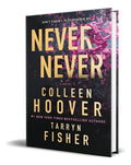 Portada de Never Never, De Colleen Hoover. Editorial Harlequin Sales Corp, Tapa Blanda En Inglés, 2023