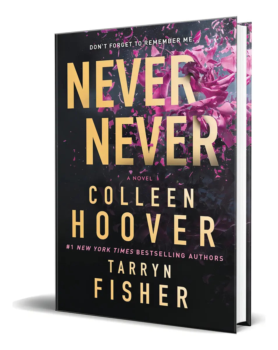 Portada de Never Never, De Colleen Hoover. Editorial Harlequin Sales Corp, Tapa Blanda En Inglés, 2023