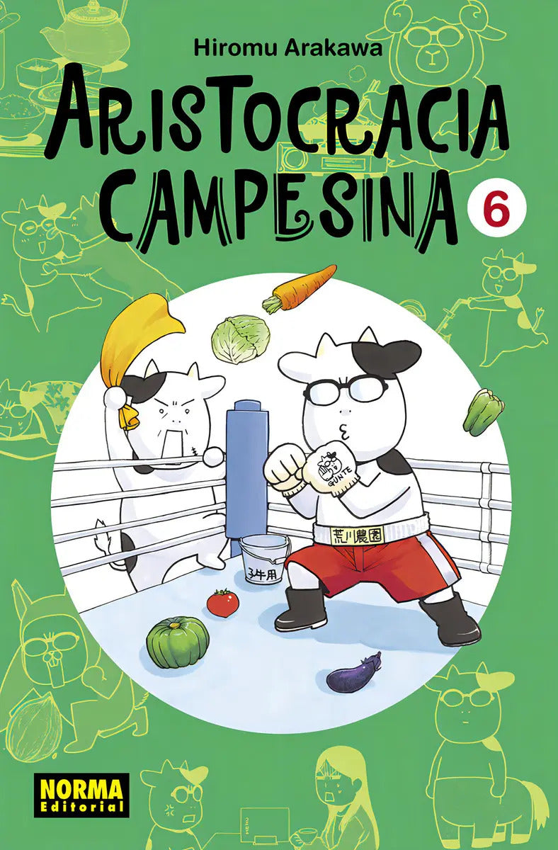 Portada de Aristocracia Campesina 06, De Arakawa, Hiromu. Editorial Norma Editorial, S.a. En Español
