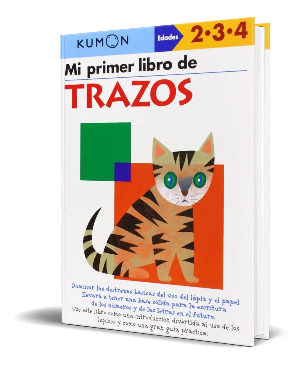 Portada de Libro Mi Primer Libro De Trazos [ Original ] Envío Express