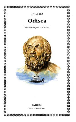 Portada de Odisea, De Homero. Editorial Ediciones Cátedra, Tapa Blanda En Español